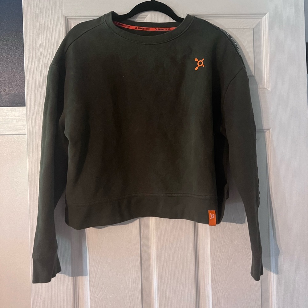 Orangetheory Crop Crew Neck sz L